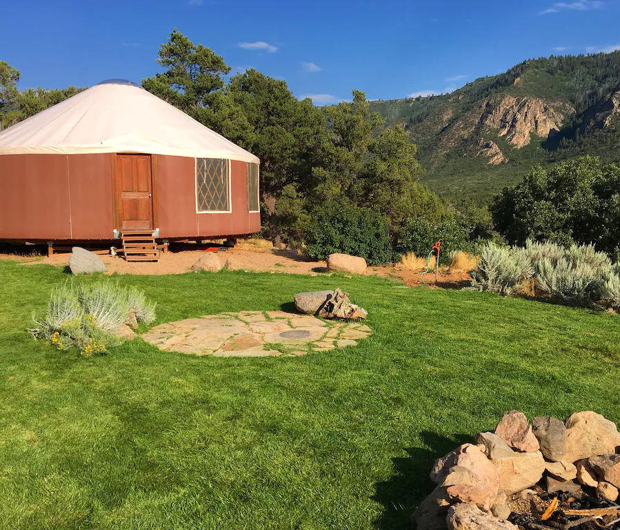 Colorado Yurt Living VRBO Rental