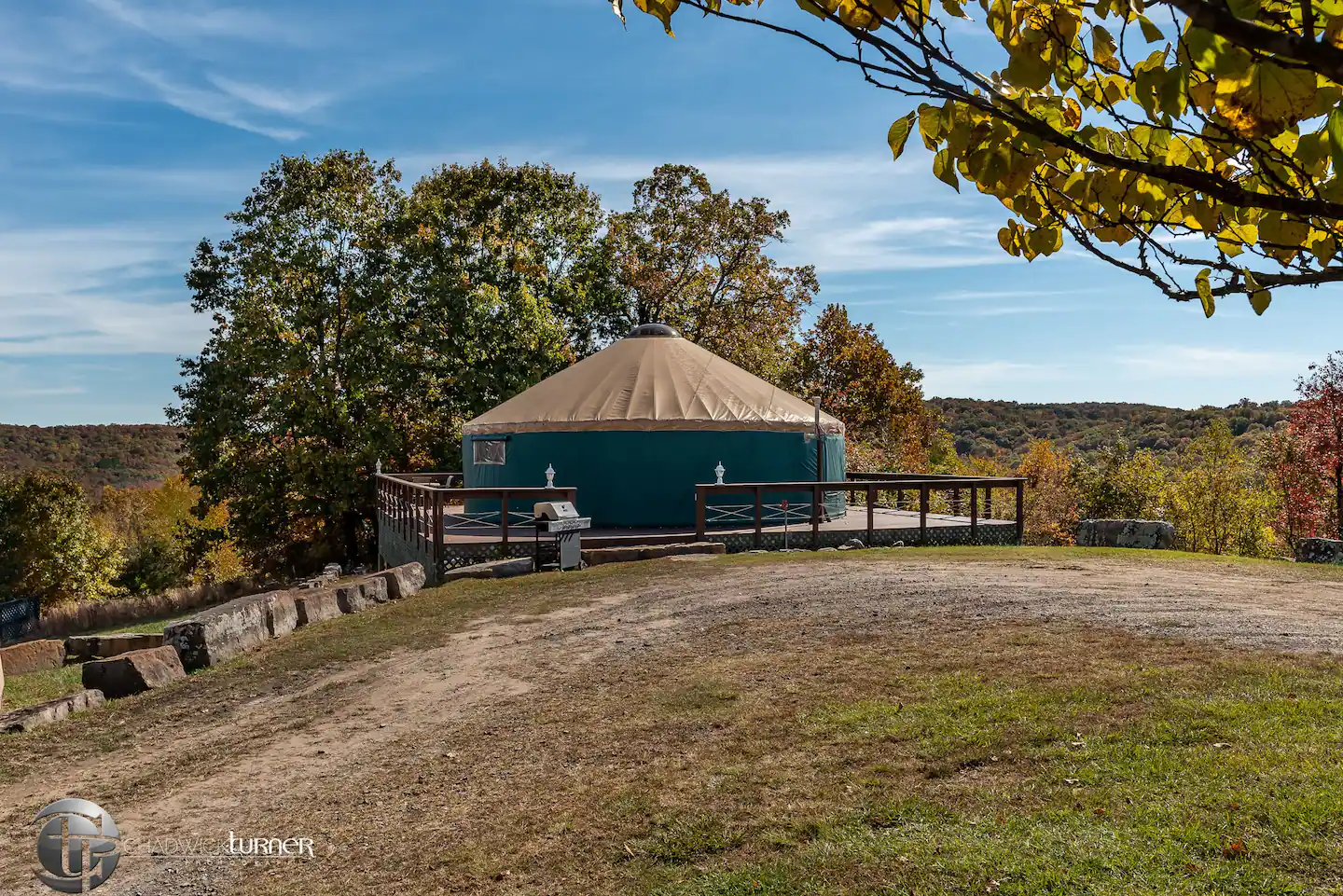 The Sanctuary Yurt — Private Elegant Yurt with Hot Tub