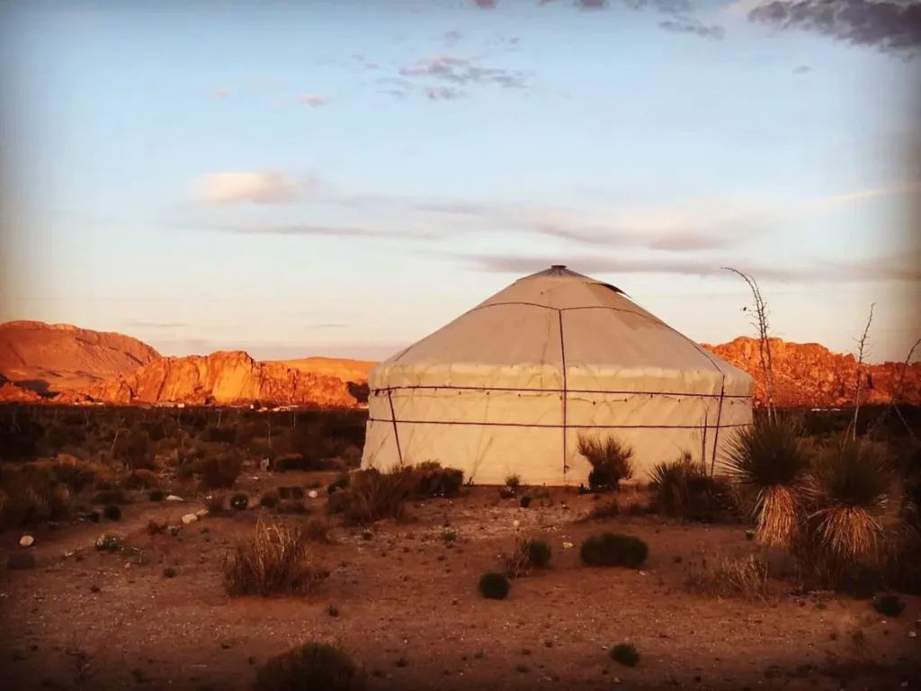 Unique Yurt Desert Retreat 