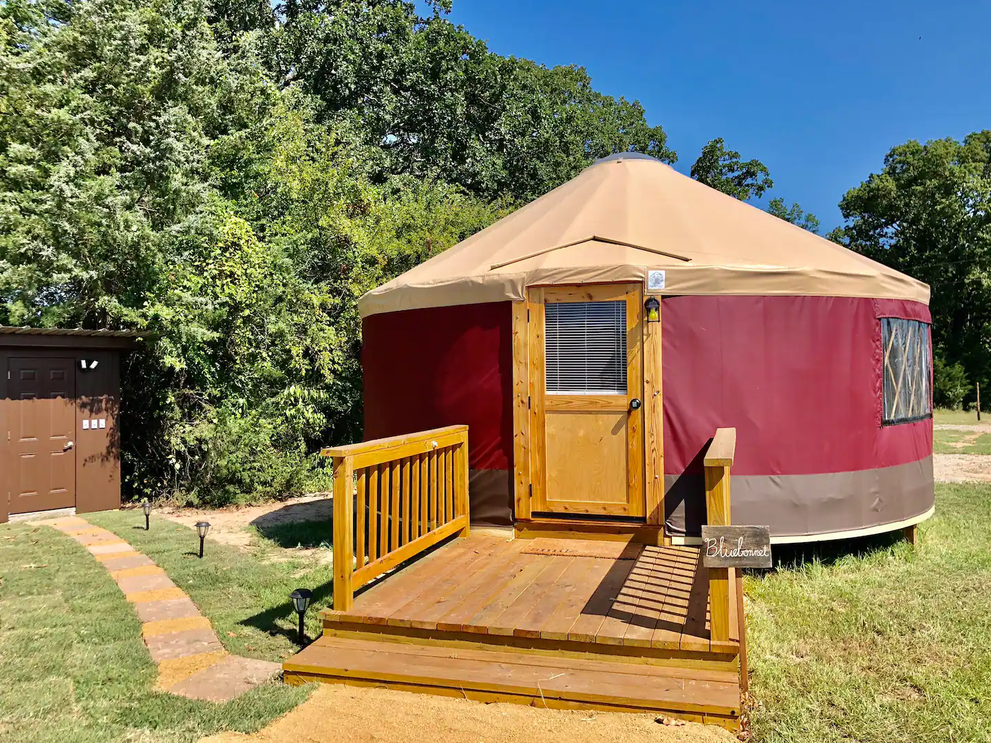 Wildflower Yurt Rental Airbnb