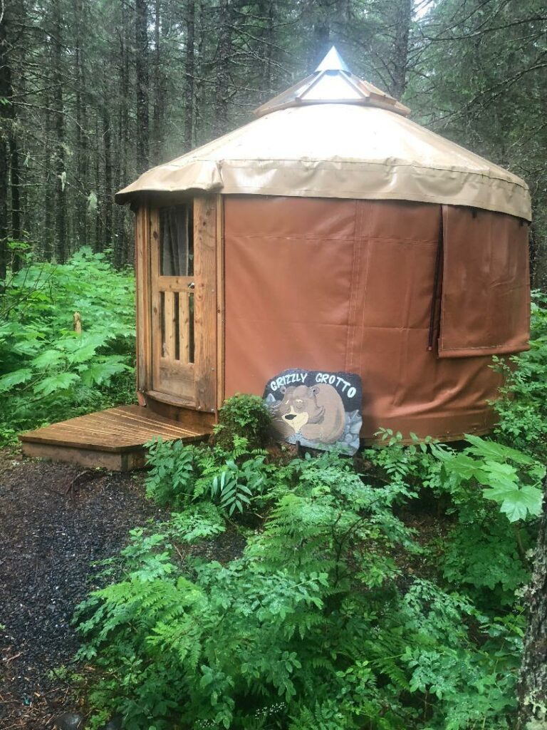 Alaska Glamping Yurt Rental