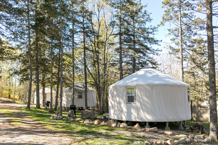Bass Harbor Yurt Rental Maine