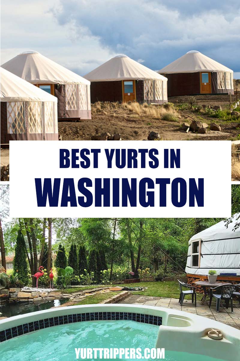 13 Best Yurts in Washington State For A Glamping Getaway Yurt Trippers