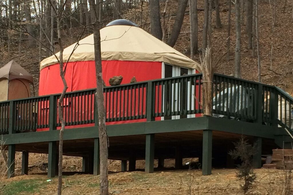 Glamping Yurt in Virginia