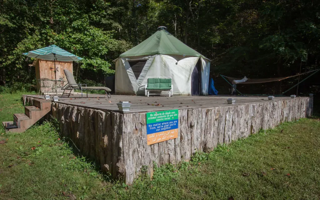 Kentucky Yurt Vacation