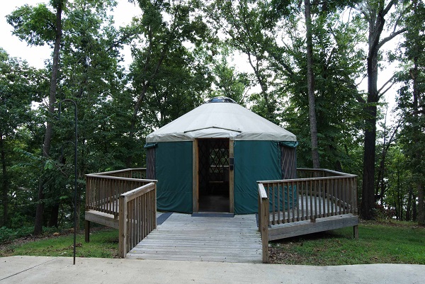 Rental Yurts in Ozarks