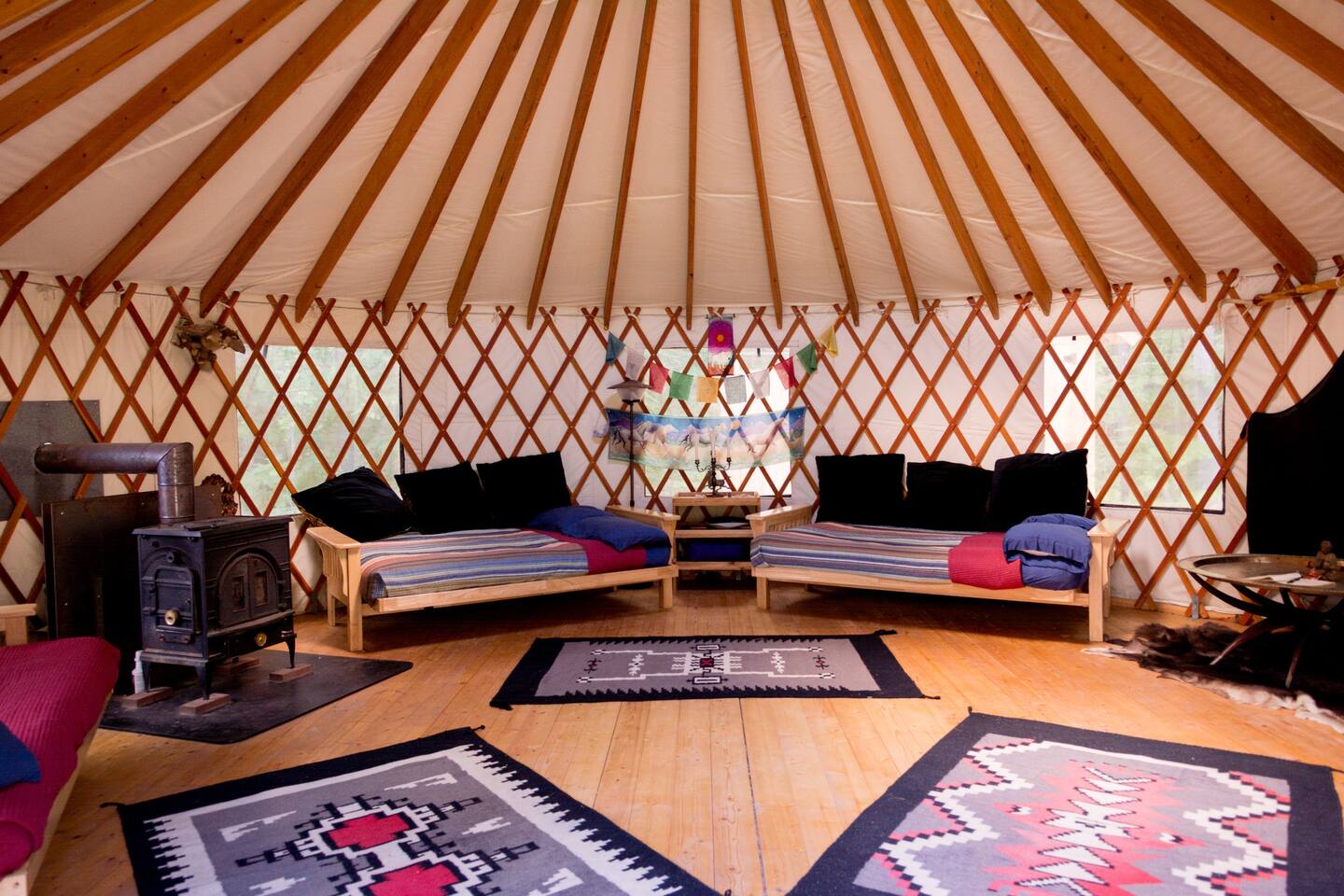 15 Best Yurts In Maine To Rent For a Glamping Getaway Yurt Trippers