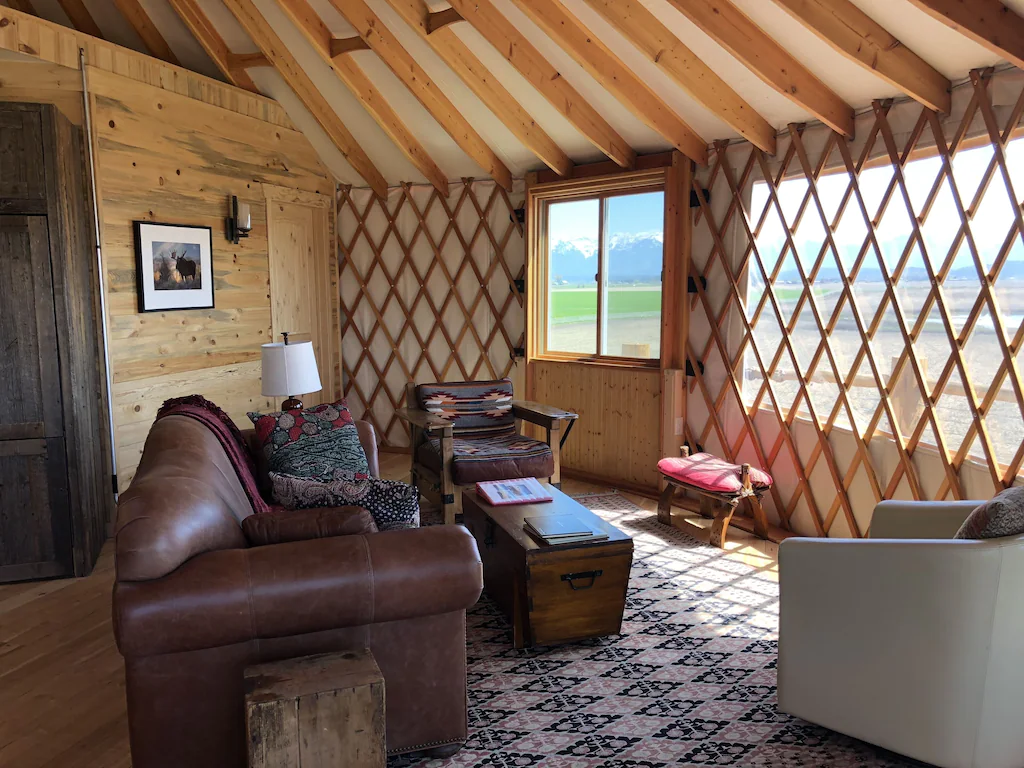 Luxury Yurt Montana