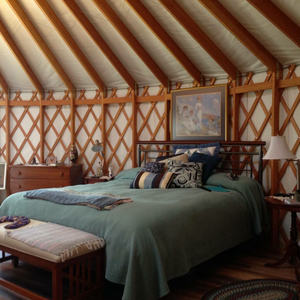 Luxury Yurt in Maine