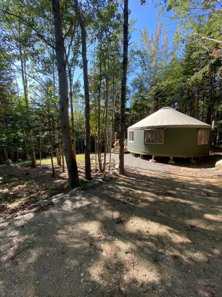 Maine Rental Yurt