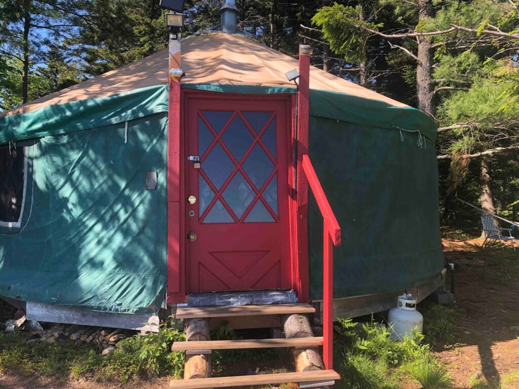 Maine Rental Yurt