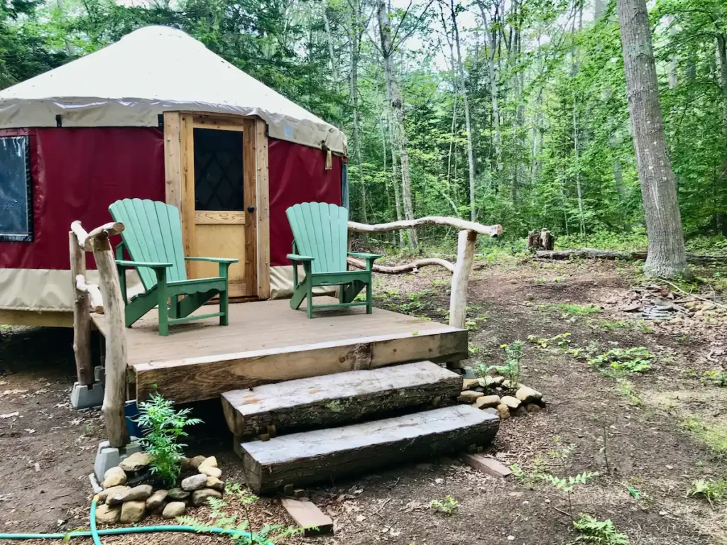 Maine's Best Rental Yurts