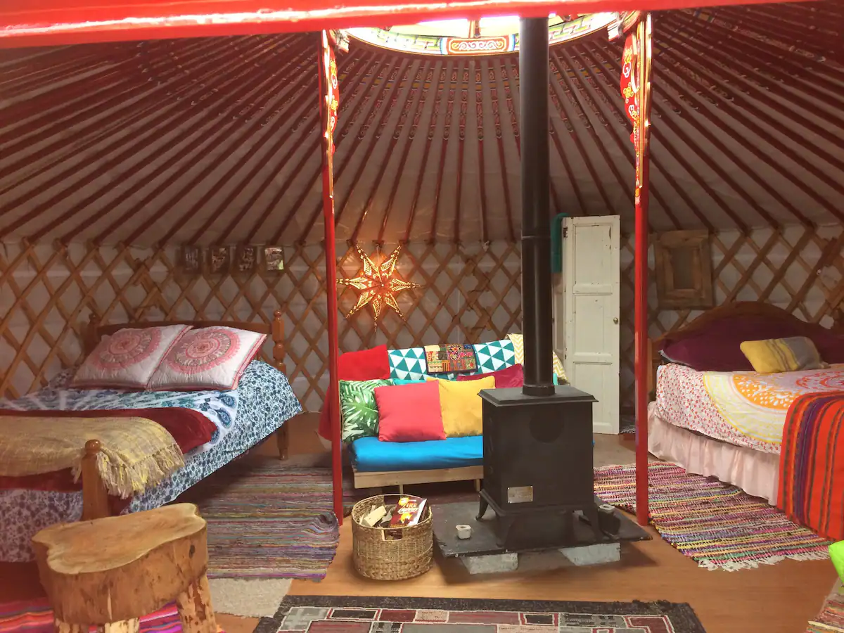 Mongolian Style Yurt in Ireland