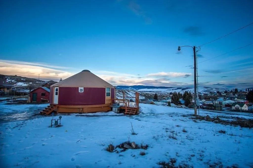 Montana Winter Yurt Rental