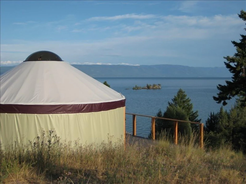 Montana Yurt Rental with View