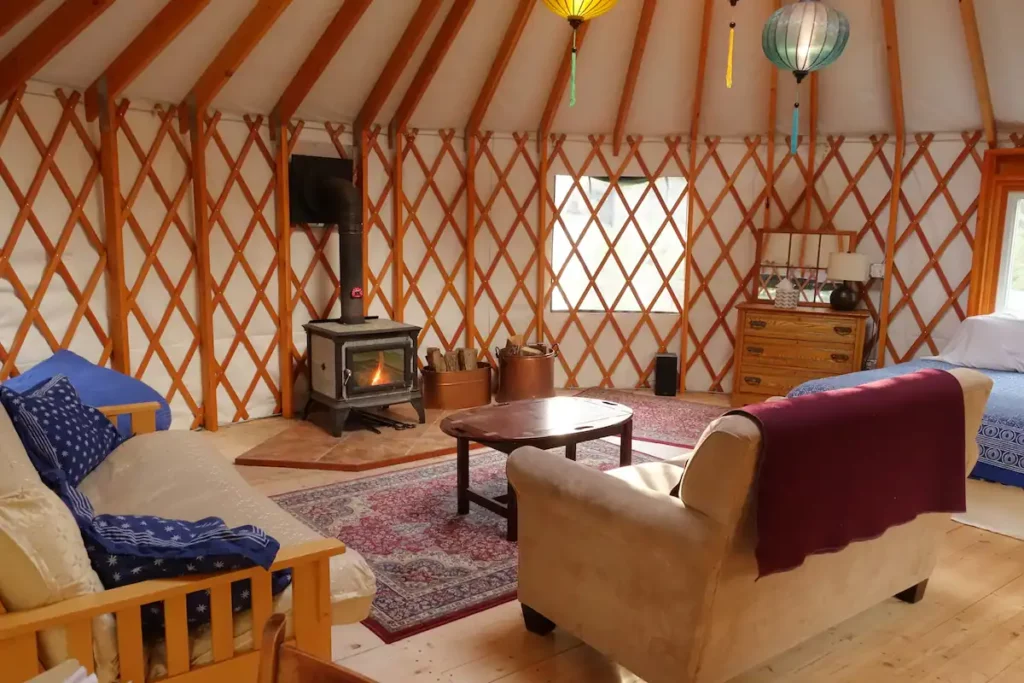 Private Yurt Rental New England
