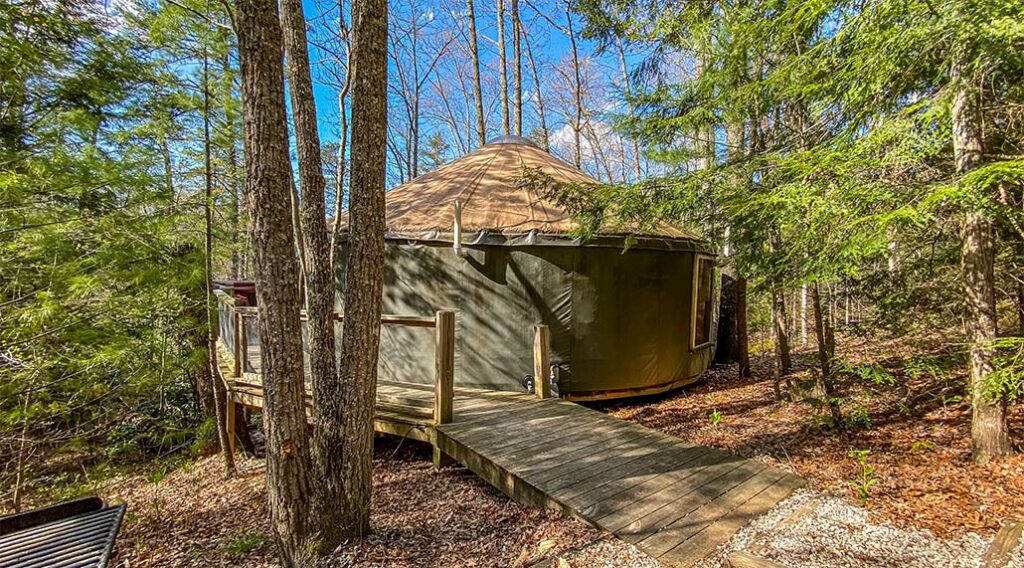 Credit: Red River Gorge Yurts