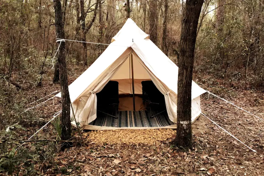 Remote Yurt in Florida for Two