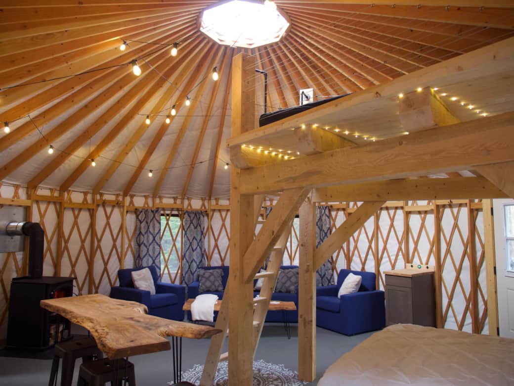 15 Best Yurts In Maine To Rent For a Glamping Getaway Yurt Trippers