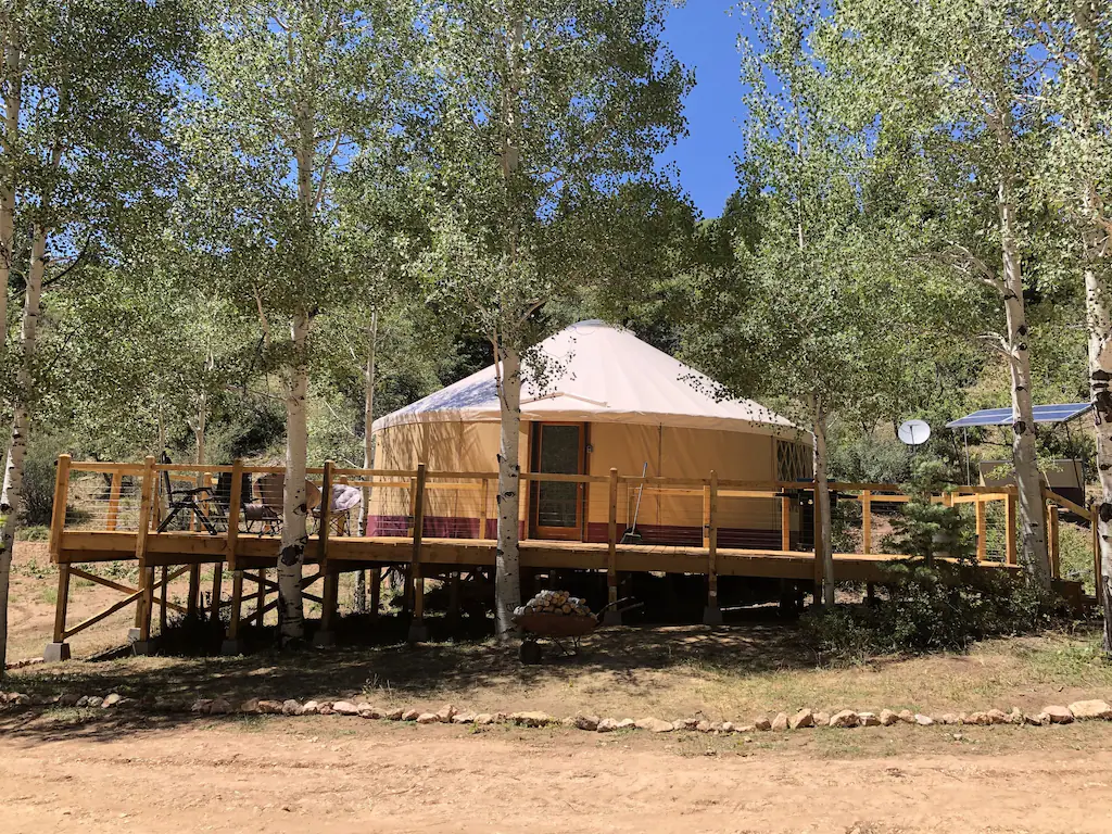 Upscale Yurt Utah