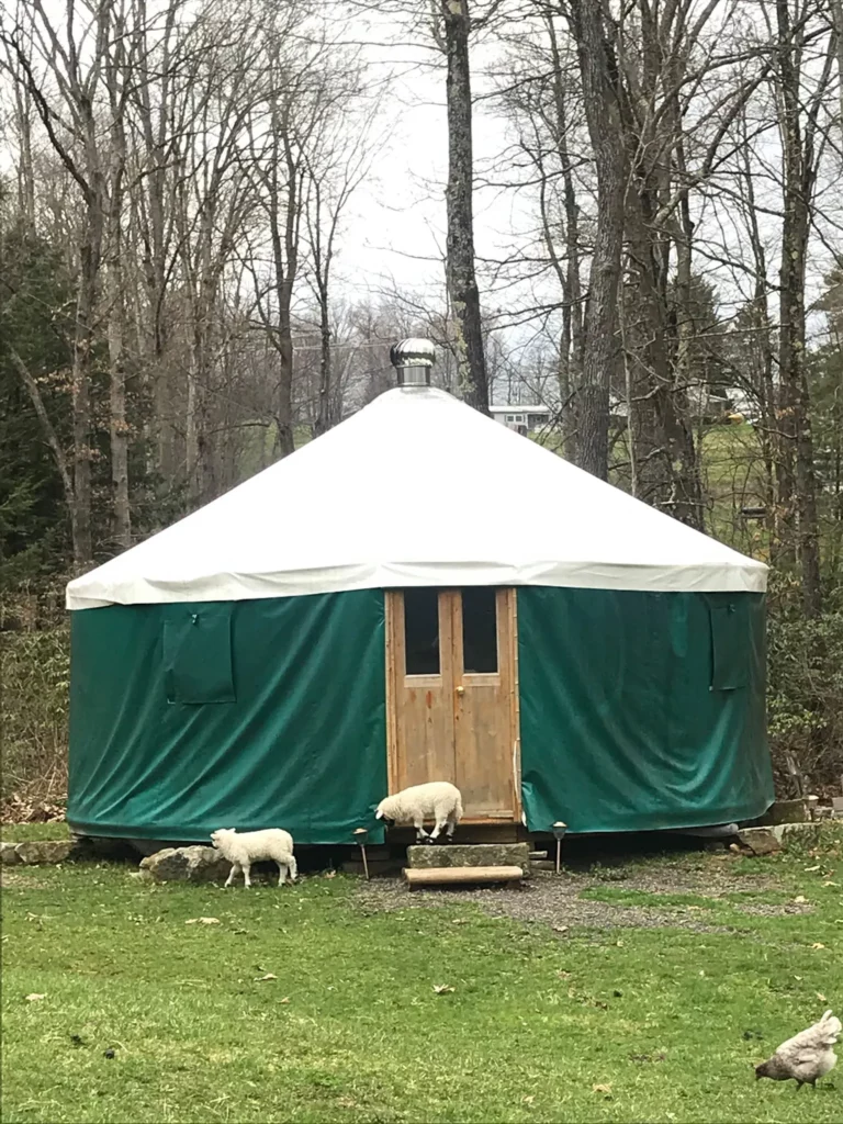 Yorkie Acres Farm Yurts in Maryland Rental