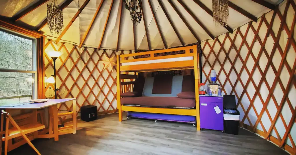 Yurts for Glamping in Kentucky