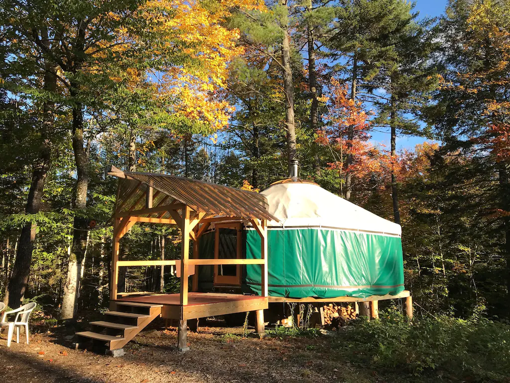 Yurts in New Hampshire