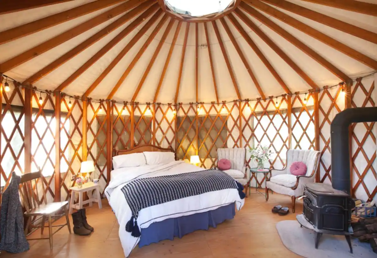 Wooden Yurt