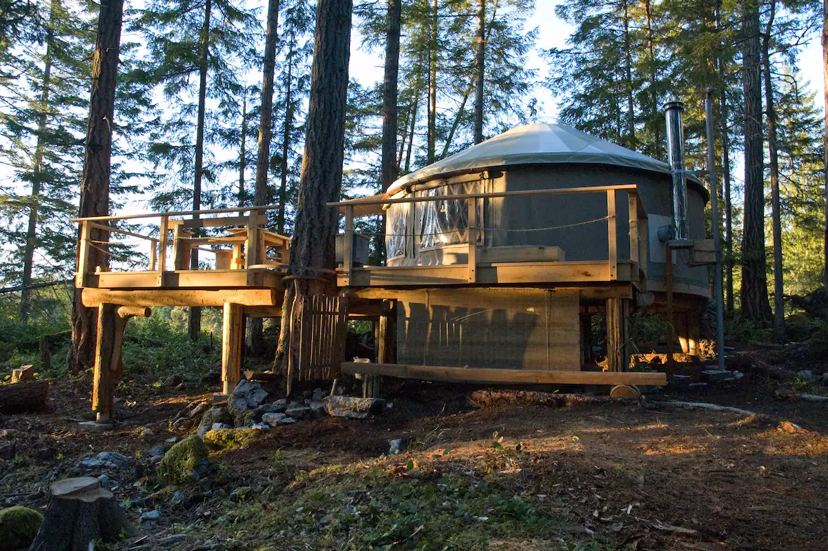 Yurt in Canada