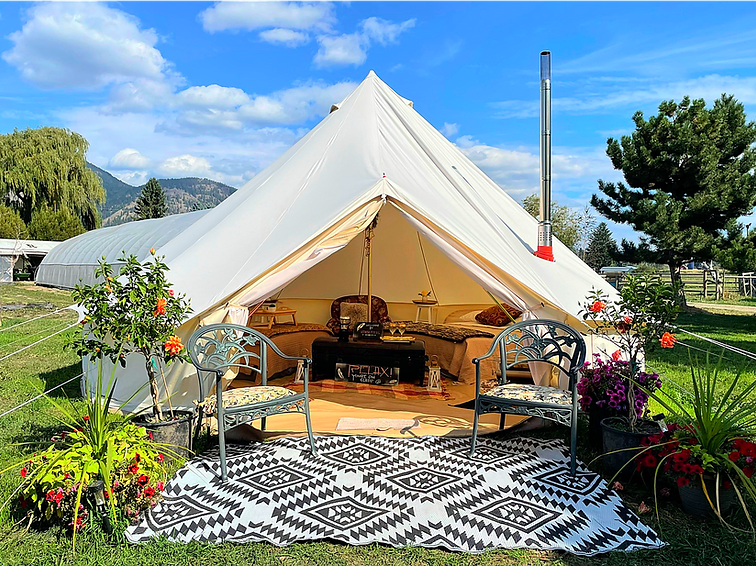 Tent Glamping in Canada