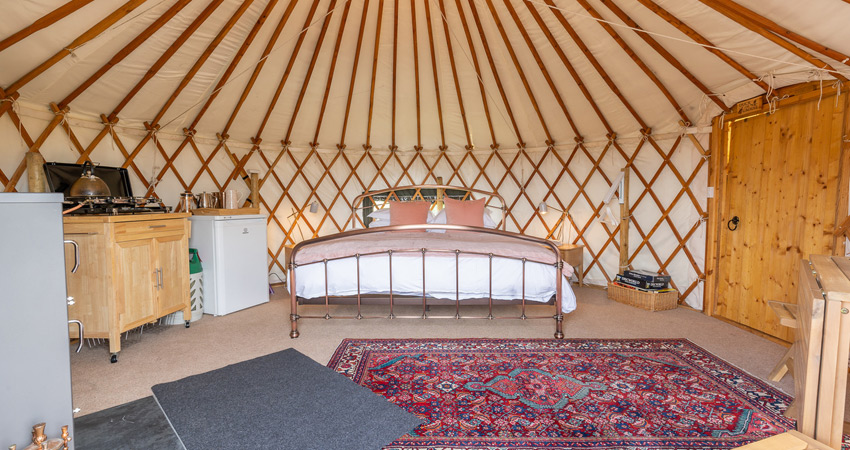 Glamping Yurt in Scotalnd