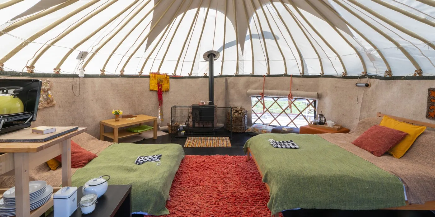 Yurt in Scotland