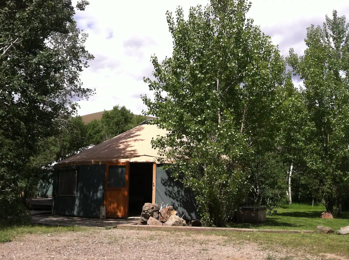 Champagne Creek Yurts in Idaho