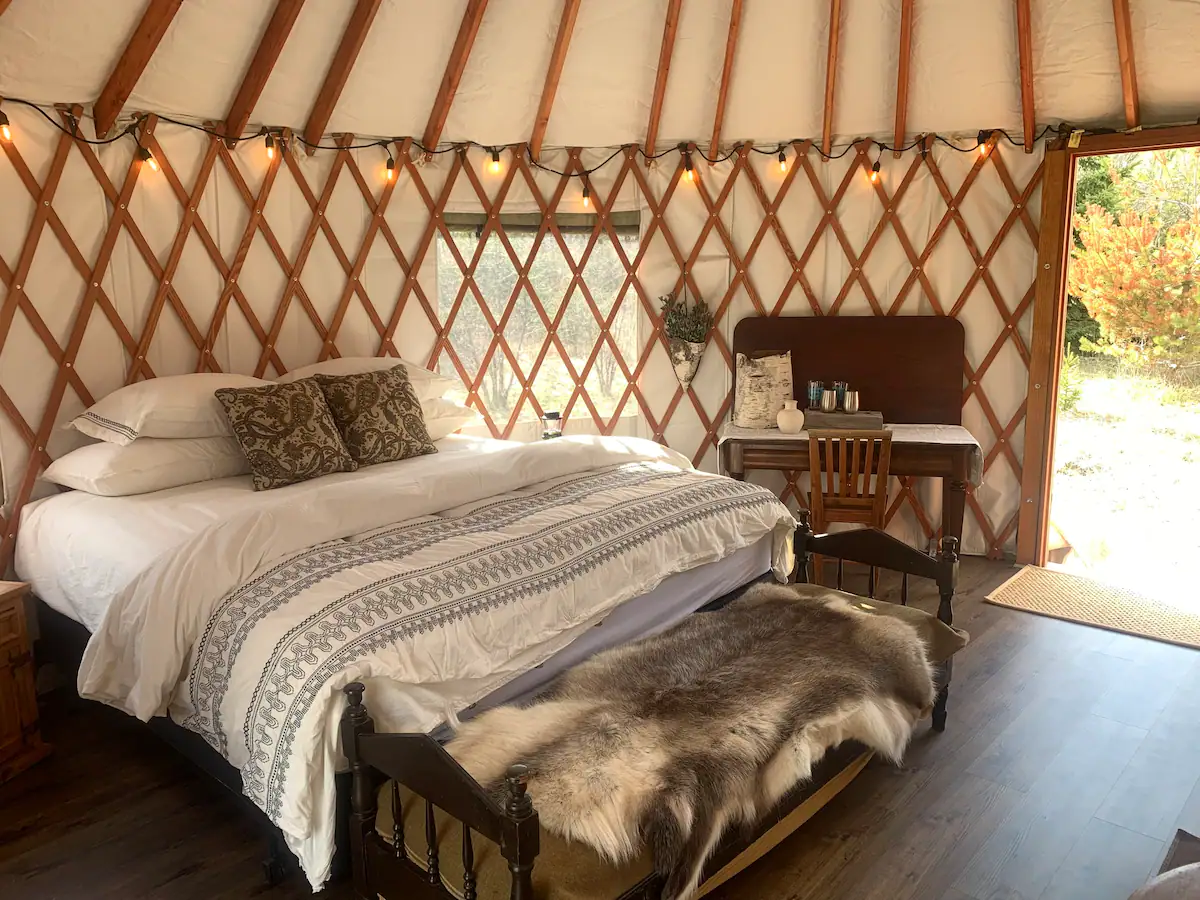 Luxury Yurt Rental Minnesota