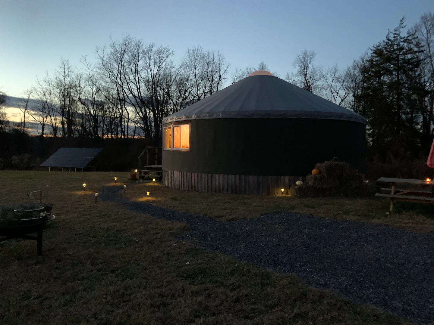 Luxury Yurt Sanctuary On Biodynamic Farm