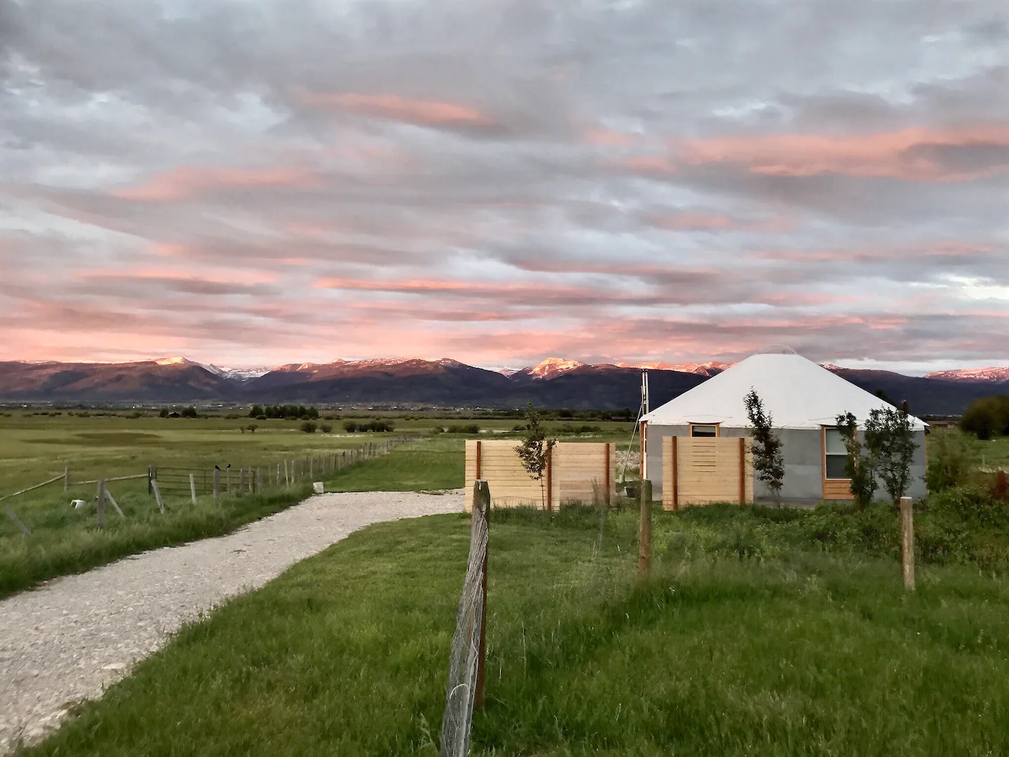 The Broad Wing Yurt Rental Idaho