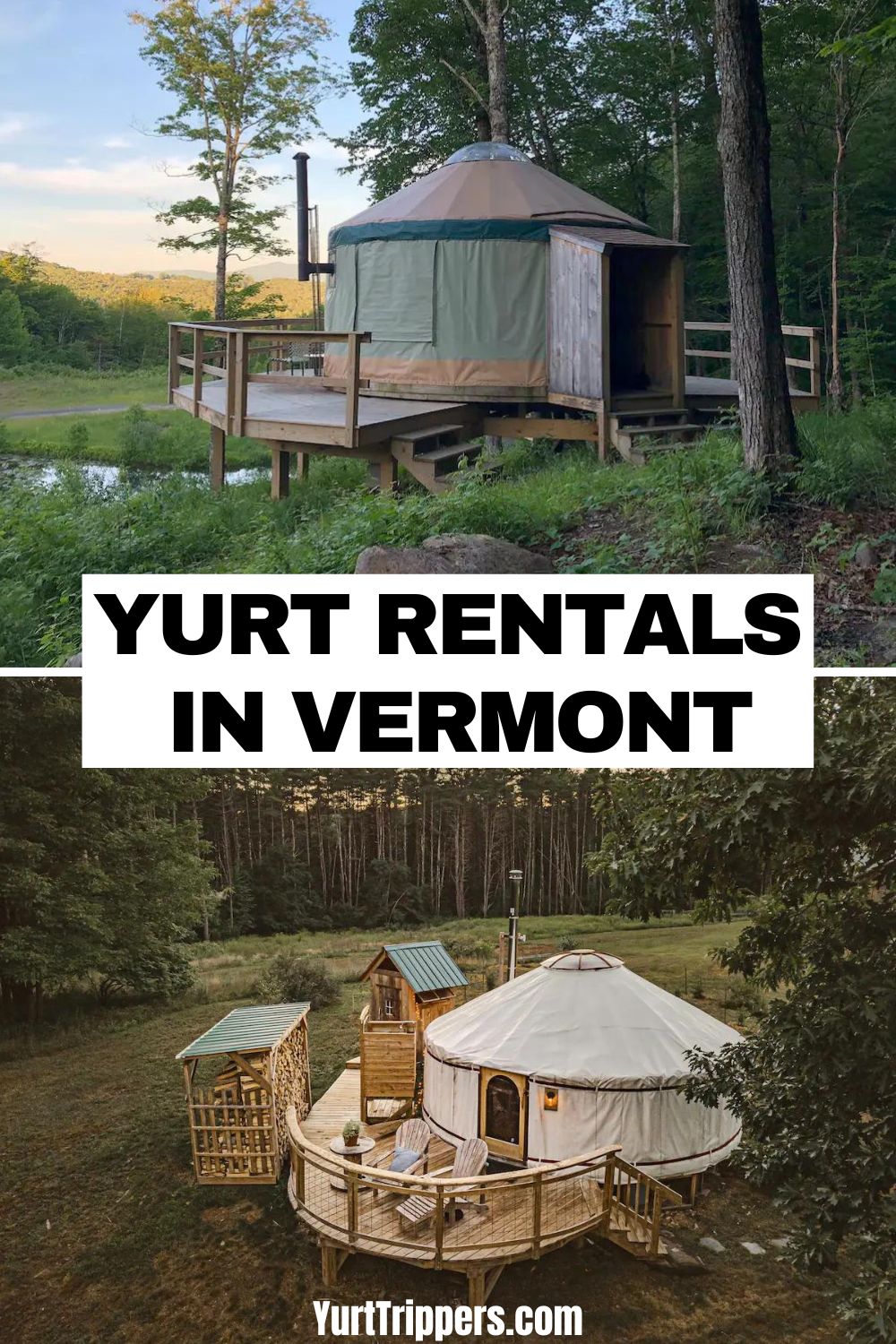 11 Best Yurts in Vermont For a Glamping Getaway Yurt Trippers